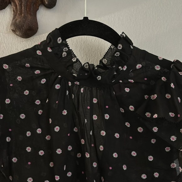 Cotton voile KATE SPADE top - Picture 2 of 4